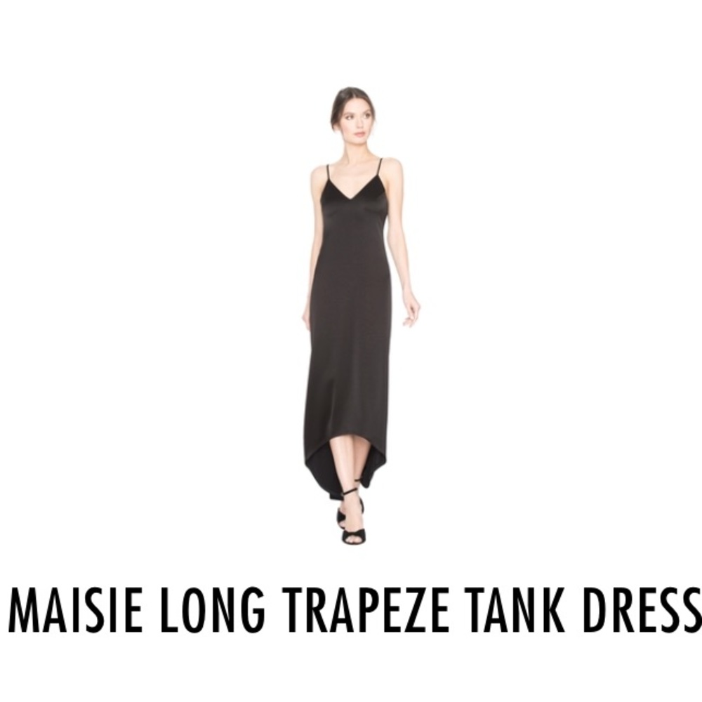 alice + olivia Maisie Long Trapeze Dress